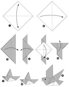 Origami Duif